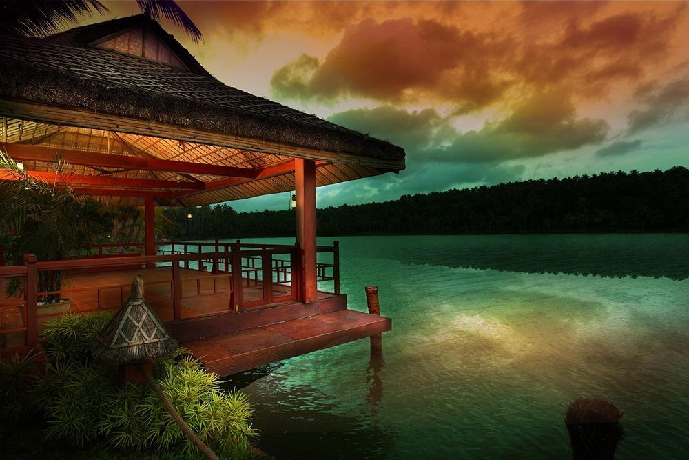 Fragrant Nature Backwater Resort & Ayurveda Spa Kollam Exterior foto